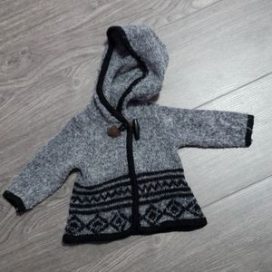 Carter's black & grey hoodie